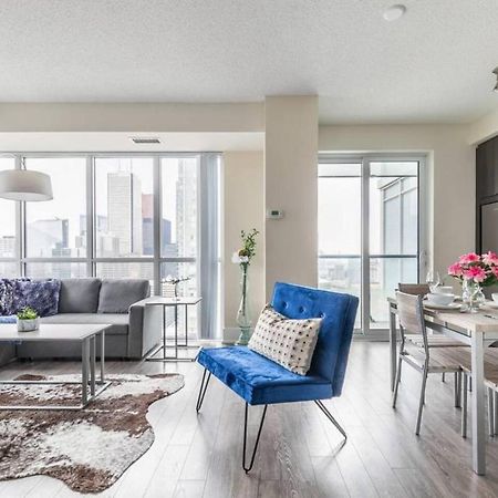 Stunning Views Of Downtown - Luxury High Rise With King Bed! Villa Toronto Eksteriør bilde