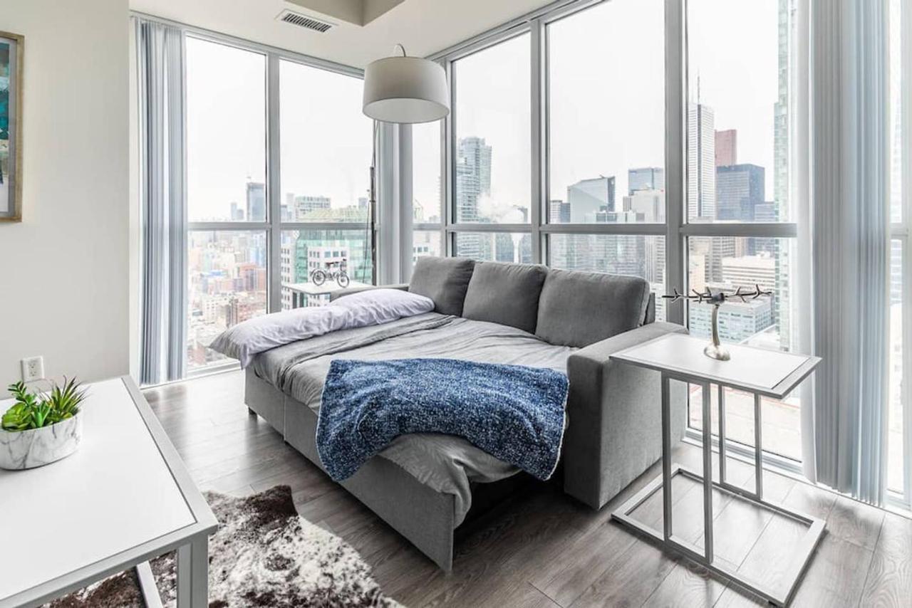 Stunning Views Of Downtown - Luxury High Rise With King Bed! Villa Toronto Eksteriør bilde