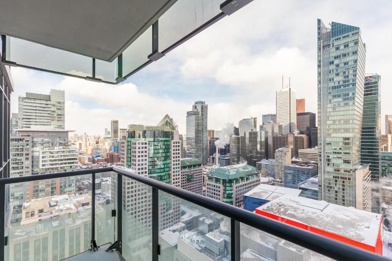 Stunning Views Of Downtown - Luxury High Rise With King Bed! Villa Toronto Eksteriør bilde